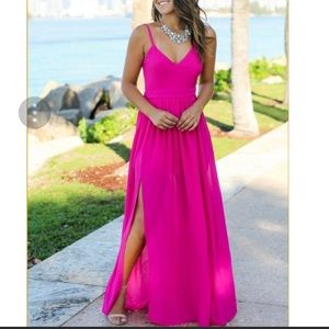 Magenta Dress. Like new!